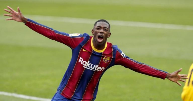 Dembelé y Messi reenganchan al Barça a La Liga (0-2) ante el Sevilla