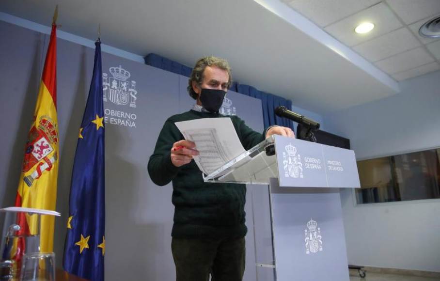 FOTOGRAFÍA. MADRID (ESPAÑA), 08.02.2021. El director del Centro de Coordinación de Alertas y Emergencias Sanitarias, Fernando Simón,. Efe