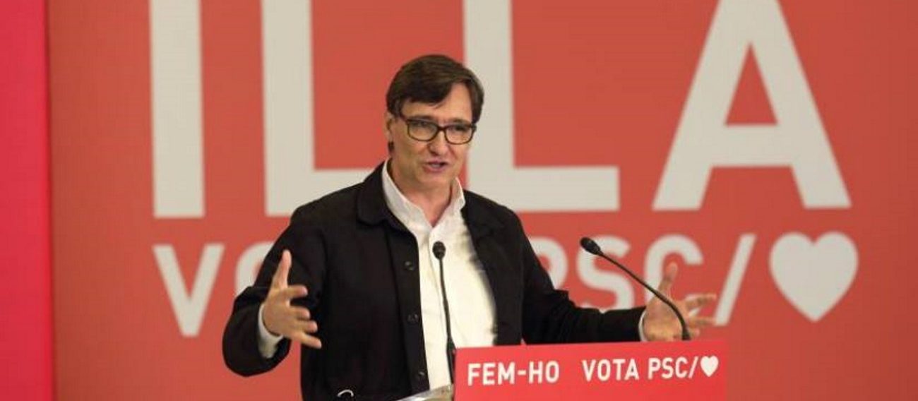 FOTOGRAFÍA. SALOU (TARRAGONA) ESPAÑA, 06.02.2021. El candidato del PSC a la presidencia de la Generalitat, Salvador Illa. Efe