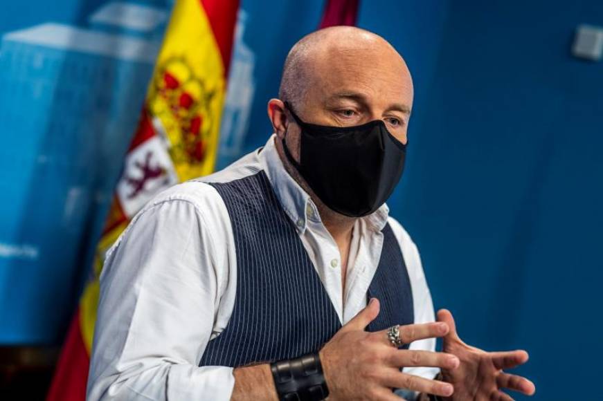 FOTOGRAFÍA. TOLEDO (ESPAÑA), 29.03.2021. El presidente del grupo parlamentario de Ciudadanos en las Cortes de Castilla-La Mancha, Alejandro Ruiz. Efe