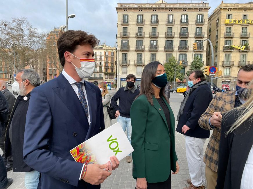 FOTOGRAFÍA. BARCELONA (ESPAÑA), 12.03.2021. plena de Constitución del Parlamento de Cataluña para la XII legislatura catalana con VOX. Ñ pueblo (1)