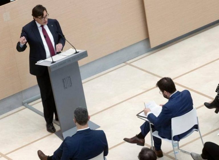 Illa pedirá a Borrás que proponga su nombre como candidato a la investidura tras las fallidas votaciones de Aragonès (ERC)