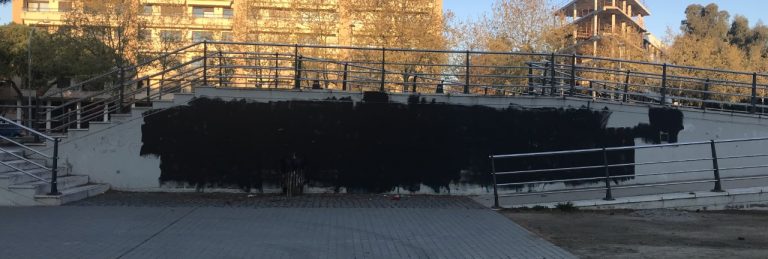 Vecinos ponen fin al polémico mural de Cambrils (Tarragona)