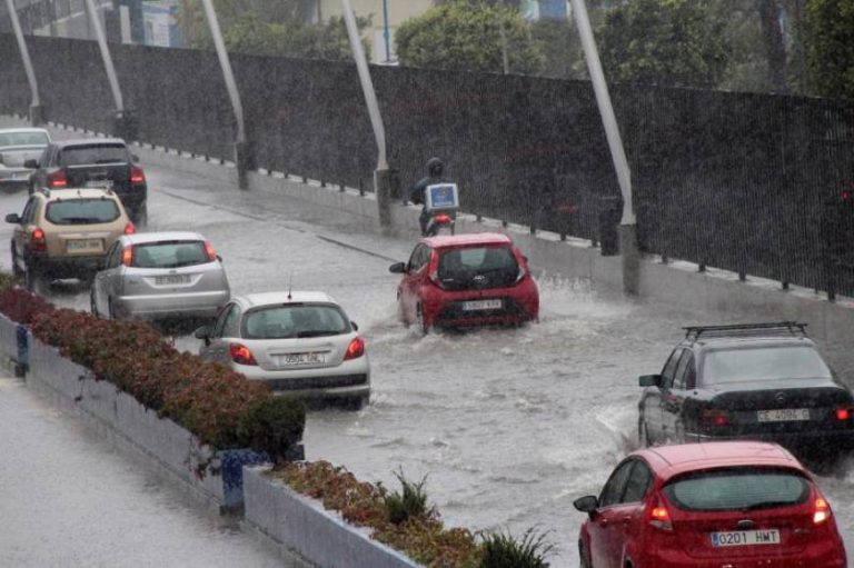 Importantes inundaciones en Ceuta