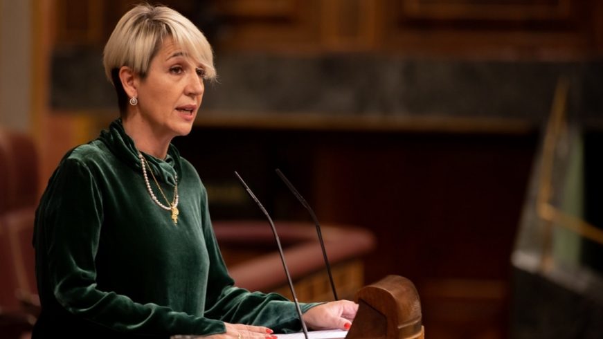 FOTOGRAFÍA. MADRID (ESPAPÑA), MARZO DE 2021. la diputada de VOX en el Congreso de los Diputados, Inés Cañizares. (Ñ Pueblo)