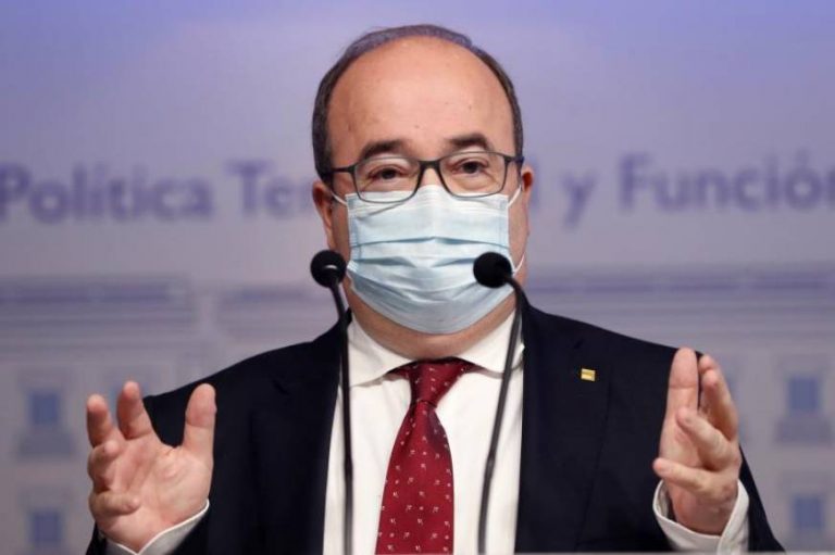 El ministro Miquel Iceta (PSC): «Los indultos» a los presos separatistas «están en fase de tramitación»