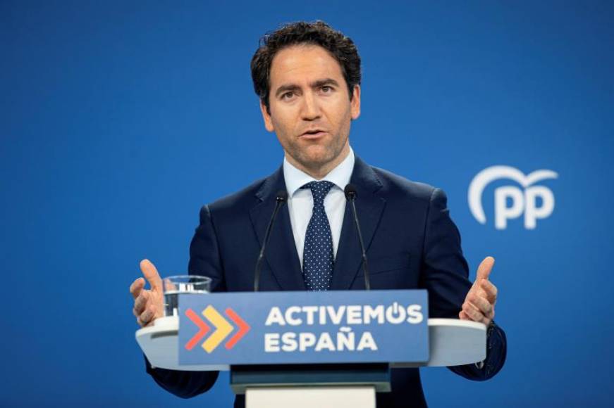 FOTOGRAFÍA. MADRID (ESPAÑA), 10.03.2021. El secretario general del Partido Popular (PP), Teodoro García Egea, este miércoles. Efe