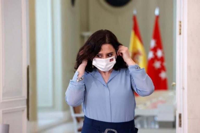 Ayuso (PP): «Ciudadanos Cs se reunió con el PSOE por mi espalda» buscaban «derrocar» mi Gobierno «por la puerta de atrás»