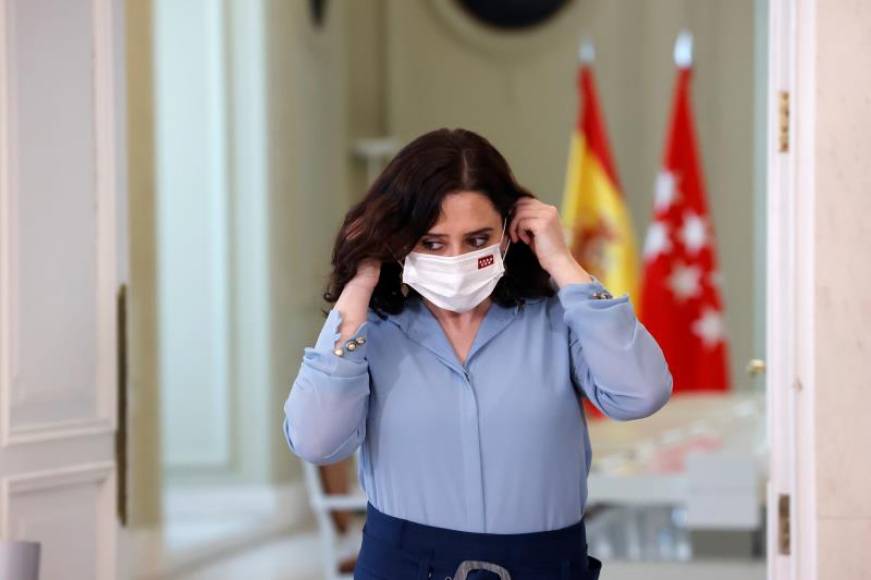 FOTOGRAFÍA. MADRID (ESPAÑA), 10.03.2021. La presidente madrileña, Isabel Díaz Ayuso (PP). Efe