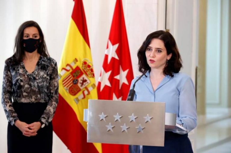 La Junta Electoral pide abrir un expediente contra Ayuso por violar la neutralidad política en campaña electoral