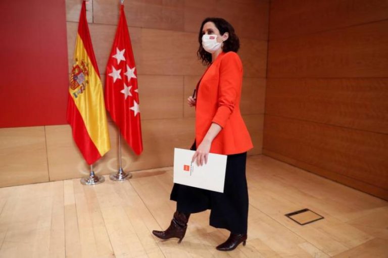 Ayuso: «España le debe una hemos sacado a Pablo Iglesias de la del Gobierno de España»