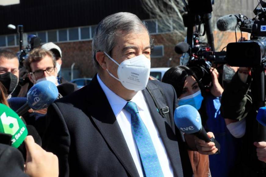 FOTOGRAFÍA. MADRID (ESPAÑA), 23.03.2021. El exsecretario general del PP Francisco Álvarez-Cascos llega a la Audiencia Nacional. Efe