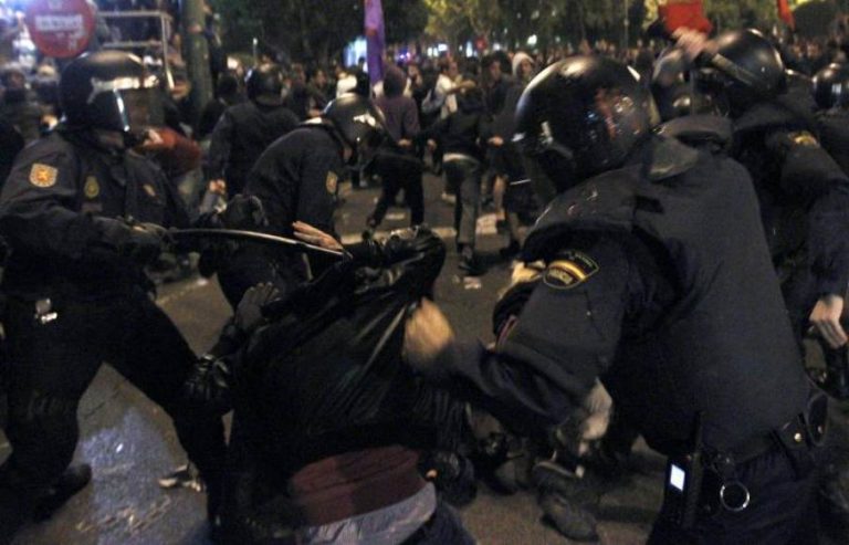 Estrasburgo condena a España por no «investigar» la Policía por la protesta de ultraizquierda «Rodea el Congreso»