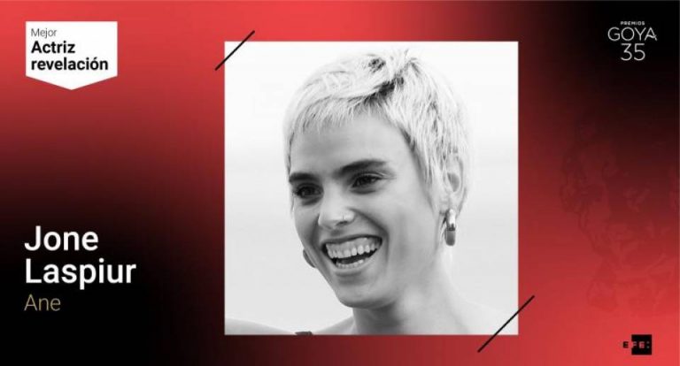 Jone Laspiur, Goya a la mejor actriz revelación por «Ane»