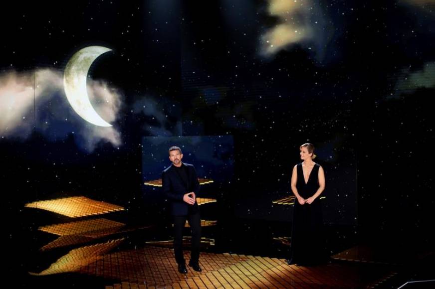 FOTOGRAFÍA. MÁLAGA (ESPAÑA), 07.03.2201. Despedida de Antonio Banderas y María Casado en la gala de los Premios Goya 2021 ©Ana Belén Fernández – Cortesía de la Academia de Cine. Efe