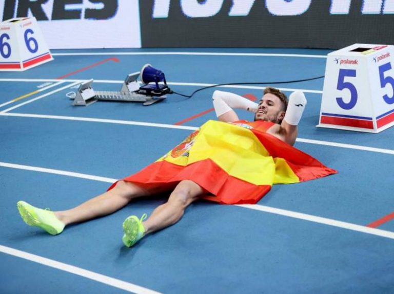 Un atleta palentino también puede ser campeón de Europa de 400 metros, como acaba de constatar en el Arena Torun