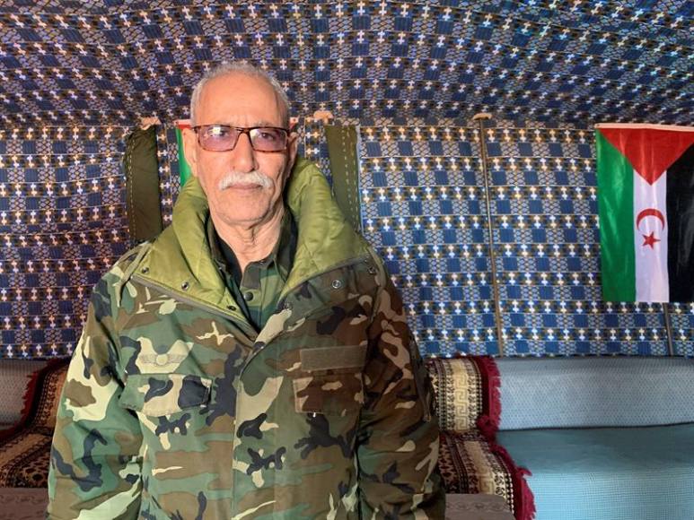 FOTOGRAFÍA. MARRUECOS, SIN FECJA CONCRETDA. FECHA DE LOS HECHOS, 22.04.2021. El líder del Frente Polisario y presidente de la República Arabe Democrática Saharaui (RASD), Brahim Ghali. Efe