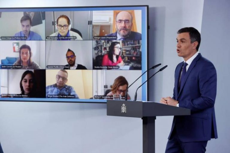 Sánchez: «Quiero que el 9 de mayo sea el punto final al estado de alarma en España, es mi objetivo y para eso trabajo»