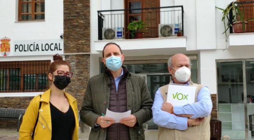 FOTOGRAFÍA. ALBUÑOL (GRANADA) ESPAÑA, 16.04.2021. El diputado de VOX por Granada en el Parlamento de Andalucía, Francisco Ocaña. Ñ Pueblo (1)