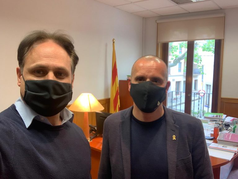 Entrevista con el alcalde de Arenys de Munt (Barcelona) Josep Sànchez Camps (ERC), muy orgulloso de sus raíces españolas