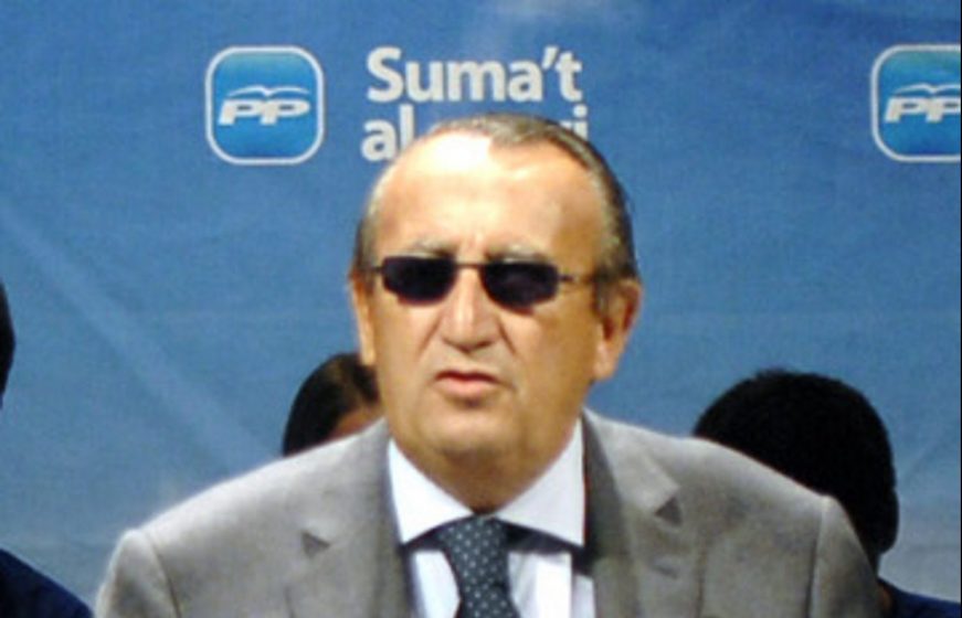 FOTOGRAFÍA. CASTELLÓN (COMUNIDAD VALENCIANA) ESPAÑA, AÑO 2011. El expresidente de la Diputación de Castellón de la Plana por Carlos Fabra. Ñ Pueblo