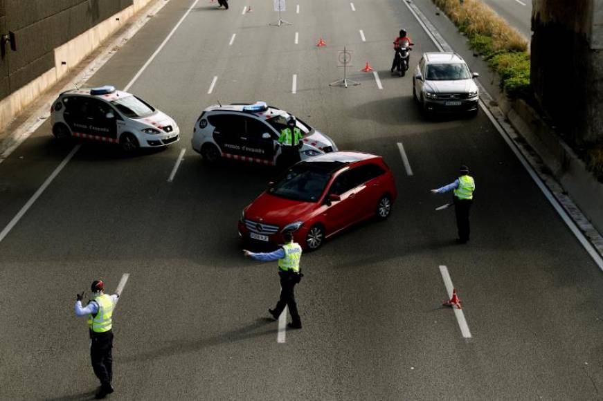 FOTOGRAFÍA. CATALUÑA (ESPAÑA), 16.04.2021. Confinamiento comarcal en Cataluña por el covid 19. El Procicat ha acordado mantener el confinamiento. Efe