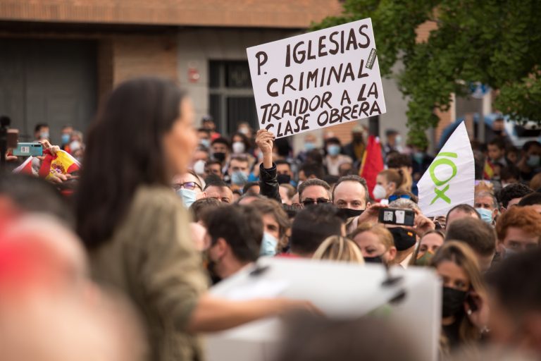 Monasterio y Abascal desde Getafe: Que la «izquierda pija nos llame comunistófobos y socialistófobos, pero VOX no engaña a nadie»