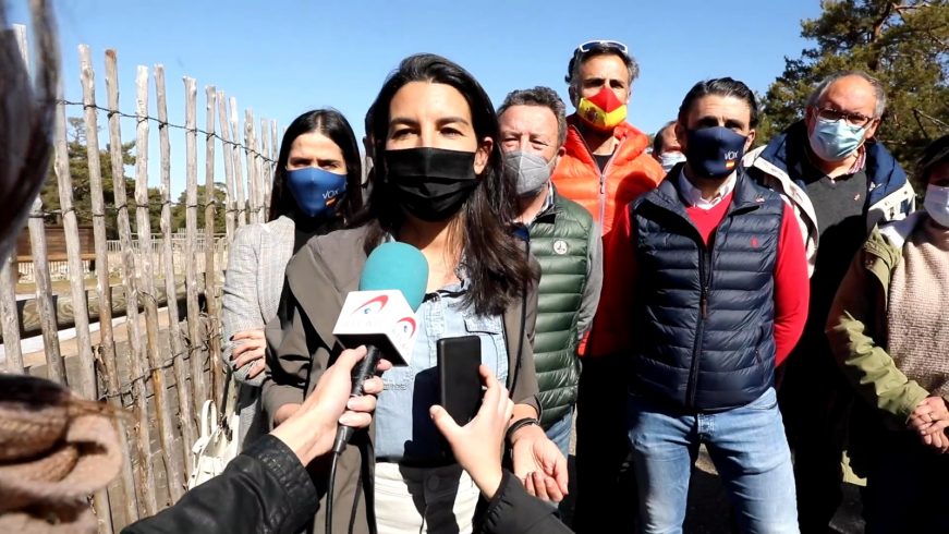 FOTOGRAFÍA. MADRID (ESPAÑA), 04.04.2021. La candidata de VOX al 4M, Rocío Monasterio San Martín. Ñ Pueblo (1)