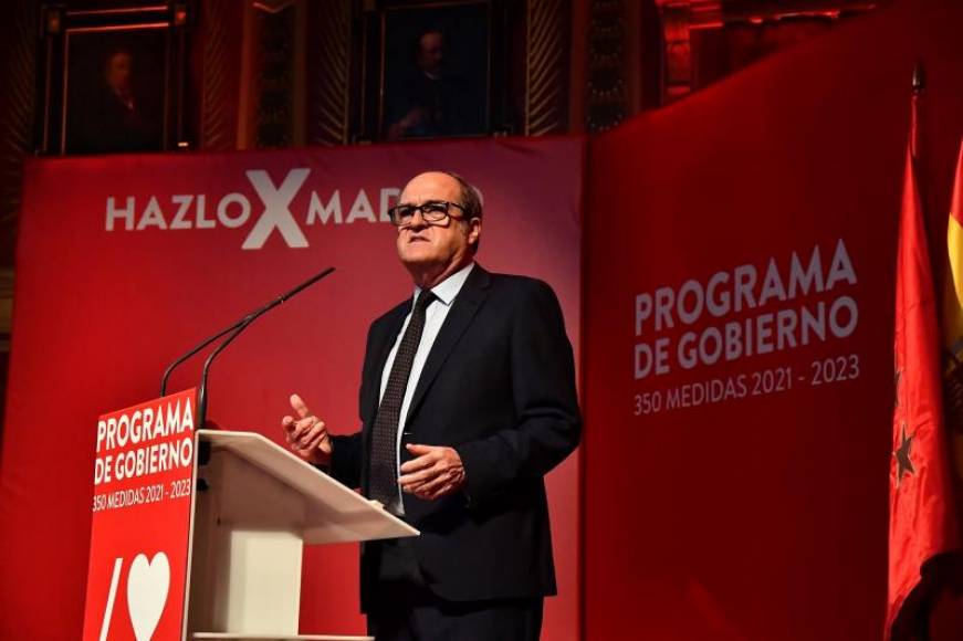 FOTOGRAFÍA. MADRID (ESPAÑA), 15.04.2021. El candidato del PSOE a la Presidencia de la Comunidad, Ángel Gabilondo. Efe