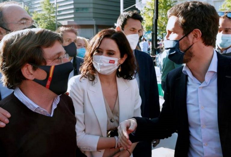 Ayuso: «Mi rival» del 4M de Madrid «es Pedro Sánchez»
