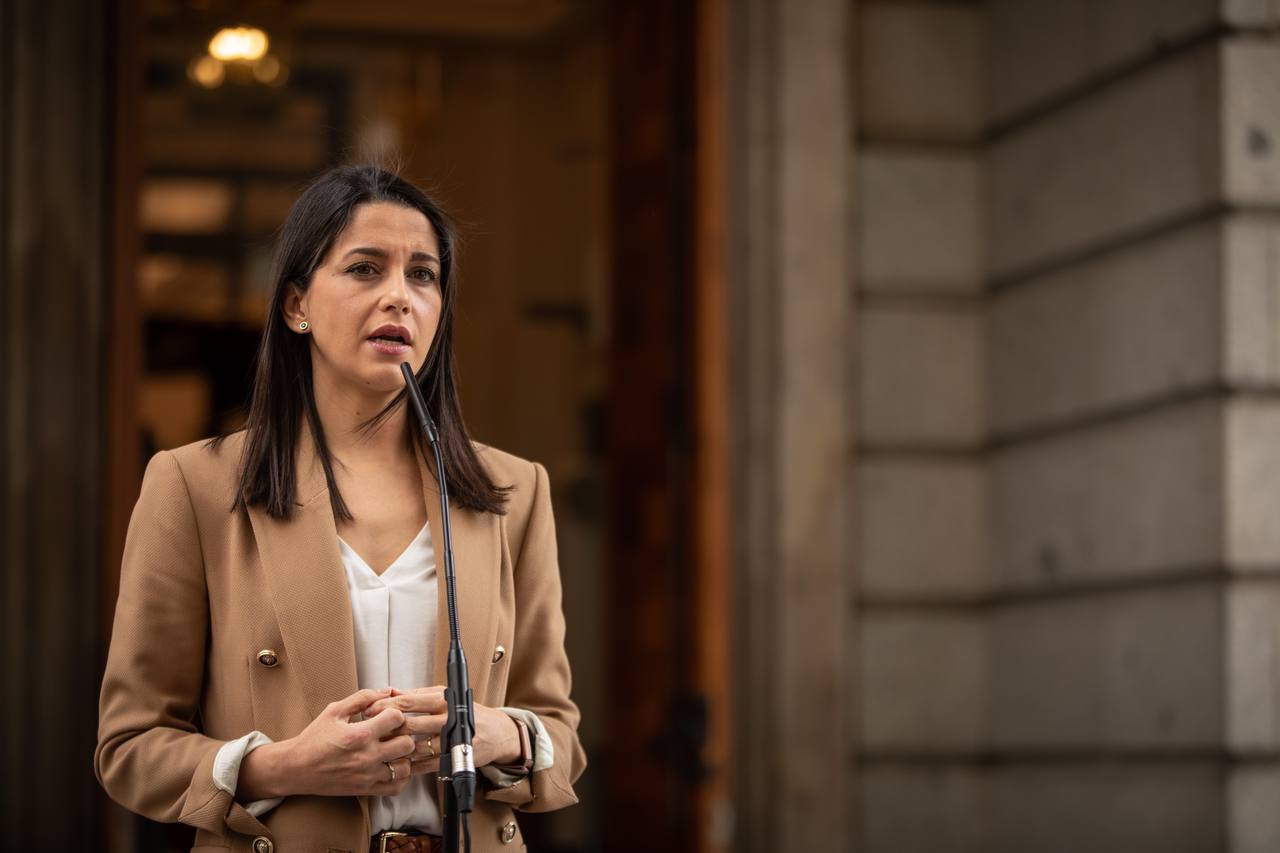 FOTOGRAFÍA. MADRID (ESPAÑA), 21.04.2021. La presidenta de Ciutadans Partit de la Ciutadanía-Ciudadanos (Cs), Inés Arrimadas García. Ñ Pueblo (1)