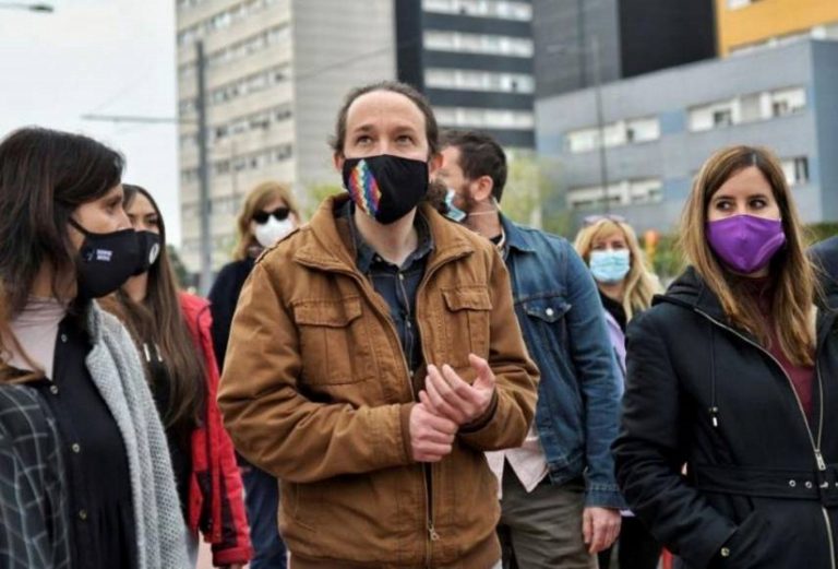 Pablo Iglesias: «Esto no va de pedir el voto, esto va de si gana la mayoría el 4M, de que Parla y los barrios trabajadores vayan a votar»