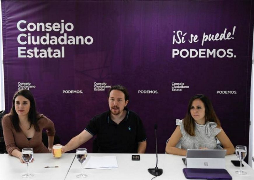 FOTOGRAFÍA. MADRID (ESPAÑA, AÑO 2019. El secretario general de la ultraizquierda Podemos, Pablo Iglesias. Efe