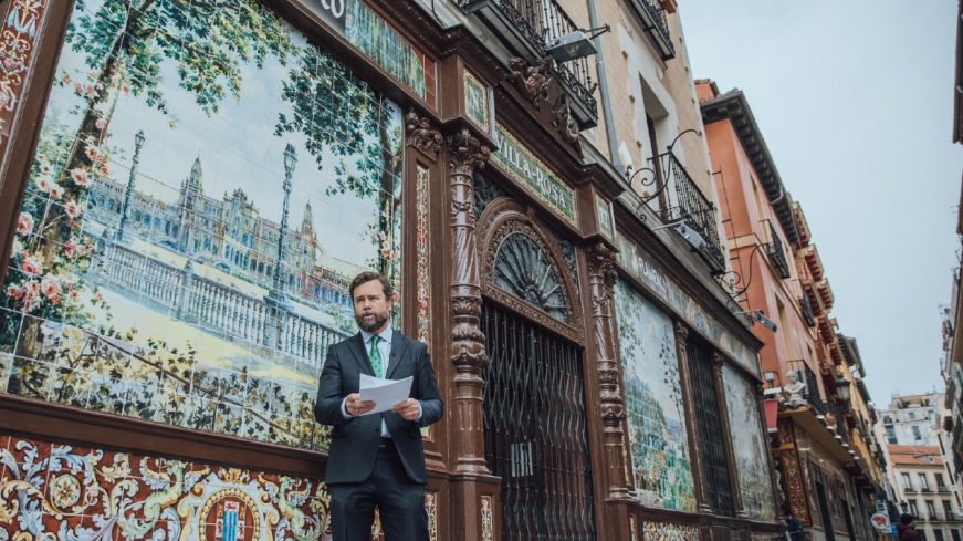 FOTOGRAFÍA. MADRID (ESPAÑA), MARZO DE 2021. El portavoz del Grupo Parlamentario de VOX en el Congreso de los Diputados, Iván Espinosa de los Monteros y de Simón. (Ñ Pueblo)