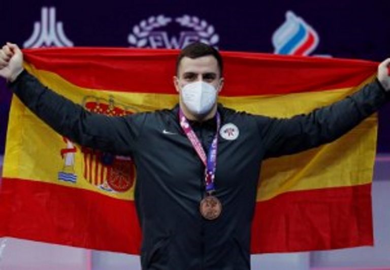 Marcos Ruiz, bronce en dos tiempos de -109 kilos con nuevo récord de España