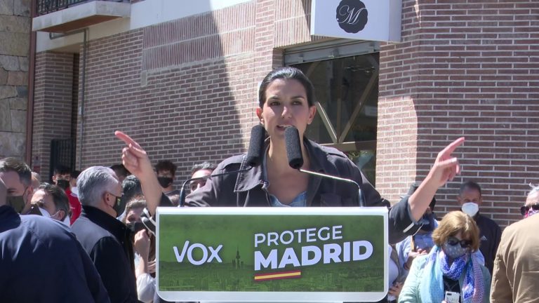 Abascal y Monasterio en San Agustín de Guadalix: «No es el momento de dudar ni de ser equidistante como hizo hablando de ‘grandes acuerdos con el PSOE»