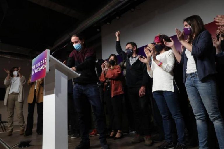 Podemos está reunido de urgencia para analizar su futuro tras echar VOX y Ayuso a su líder de la política