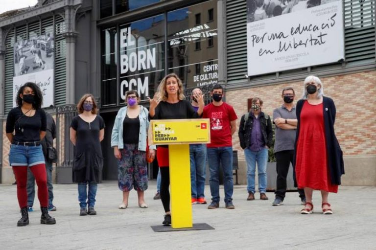 Los de CUP: «Es inconcebible que se siga legitimando al Gobierno de España»