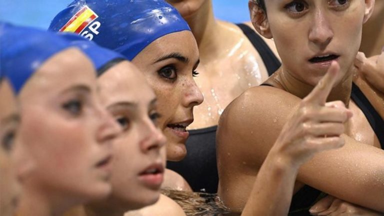 España logra el bronce en la final de natación artística de los Europeos de Budapest
