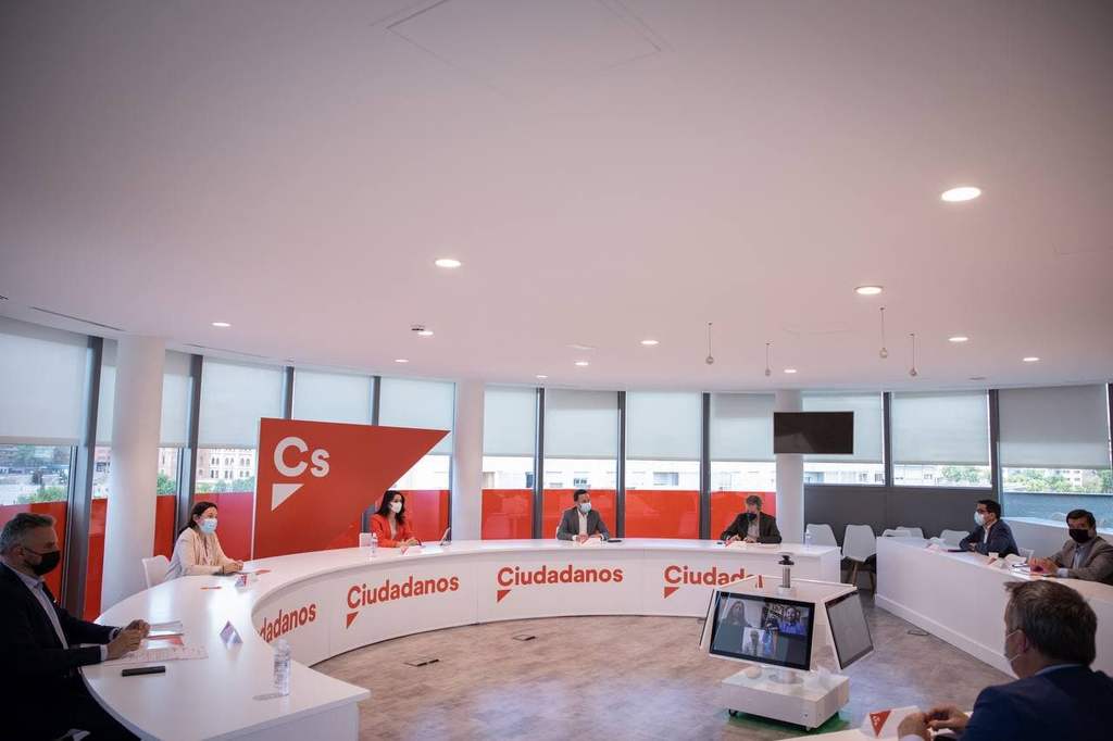 FOTOGRAFÍA. MADRID (ESPAÑA), 10.05.2021. El excandidato de Ciutadans Partit de la Ciutadanía-Ciudadanos (Cs). Ñ Pueblo (1)_