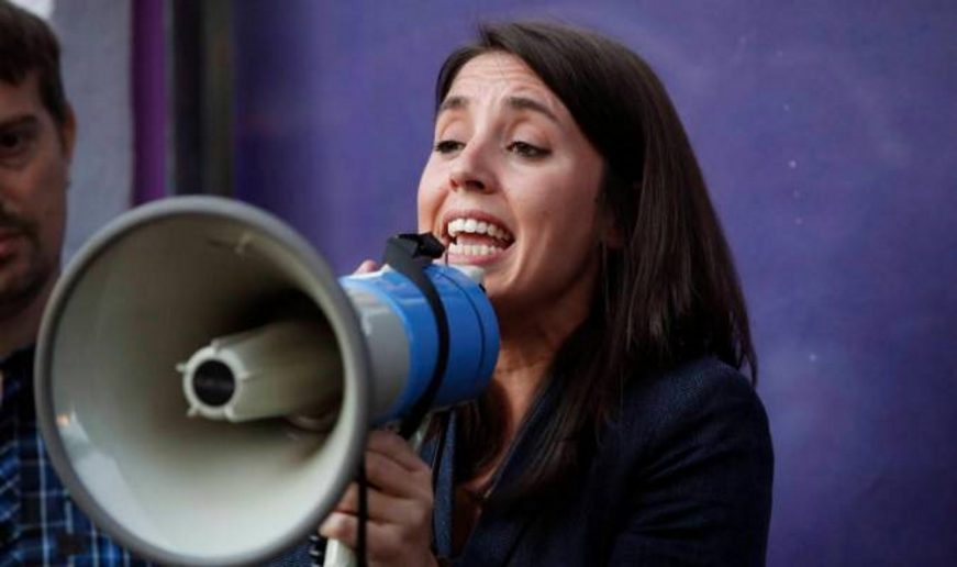 FOTOGRAFÍA. MADRID (ESPAÑA), AÑO 2021. La ministra de Igualdad del Gobierno de coalición de España del PSOE, Podemos e Izquierda Unida (Unidas Podemos), Irene Montero Gil (Podemos). Efe