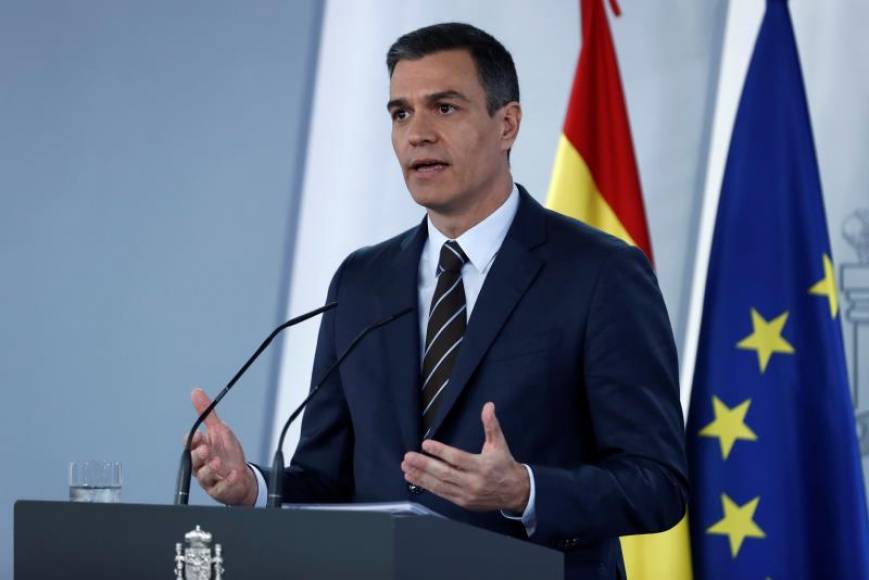 FOTOGRAFÍA. MADRID (ESPAÑA), MAYO DE 2021. El jefe del Ejecutivo de coalición de España, Pedro Sánchez (PSOE). Efe