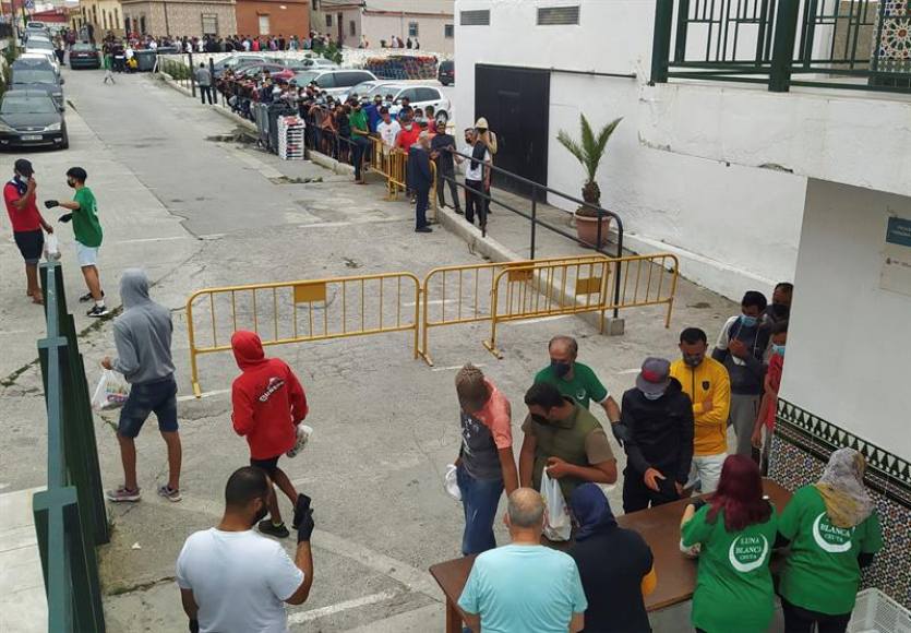 FOTOGRAFÍA. CEUTA (ESPAÑA),Frontera España con Marruecos, Ceuta, . Efe