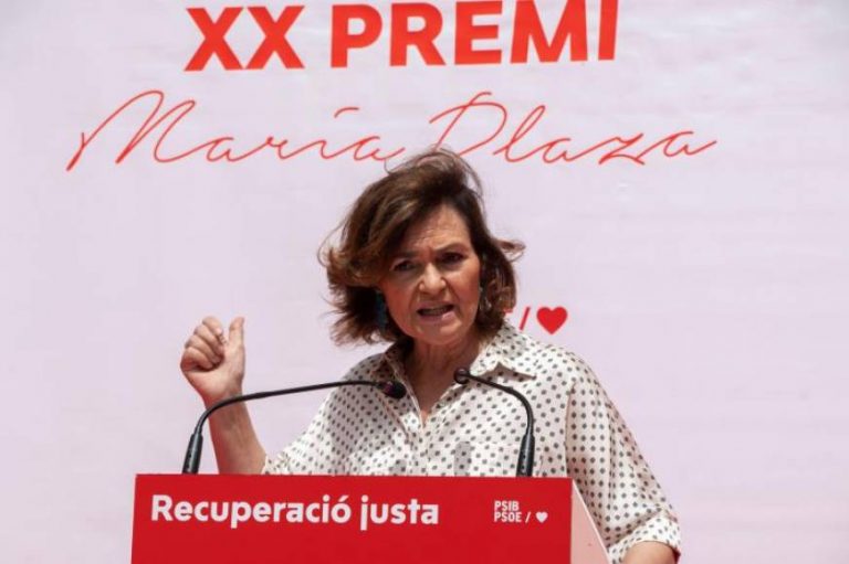 Calvo dice que va a combatir «la prostitución, una maldita herencia del patriarcado»