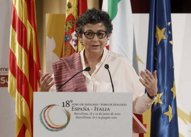 La ministra Arancha González Laya: Los indultos» al Procés «son la expresión de una voluntad de una sociedad de perdonar a quien ha cometido unos actos ilícitos»