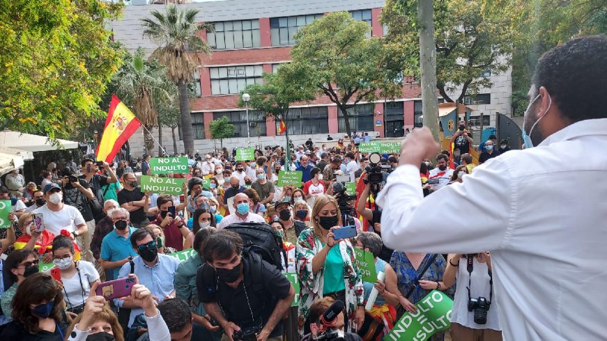 FOTOGRAFÍA. (BARCELONA), 22.06.2021. El presidente del Grupo Parlamentario de VOX en el Parlamento de Cataluña, Ignacio Garriga Vaz de Concicao. Ñ pueblo