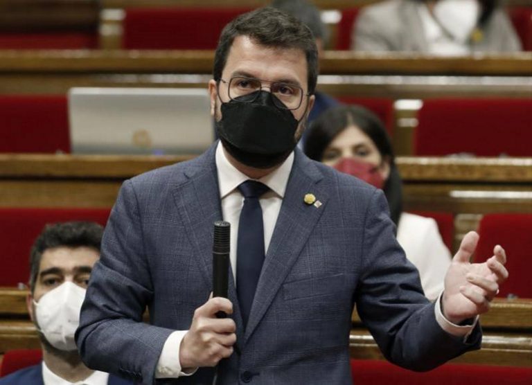 Pere Aragonés García sobre los indultos: «VOX, Cs y PP son 3 carabelas que se piensan que la tierra es plana»