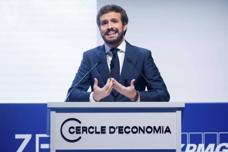 Casado contra los indultos en Barcelona: Ni la Justicia no es revancha ni la Constitución es venganza y ni la sentencia del Tribunal Supremo es castigo
