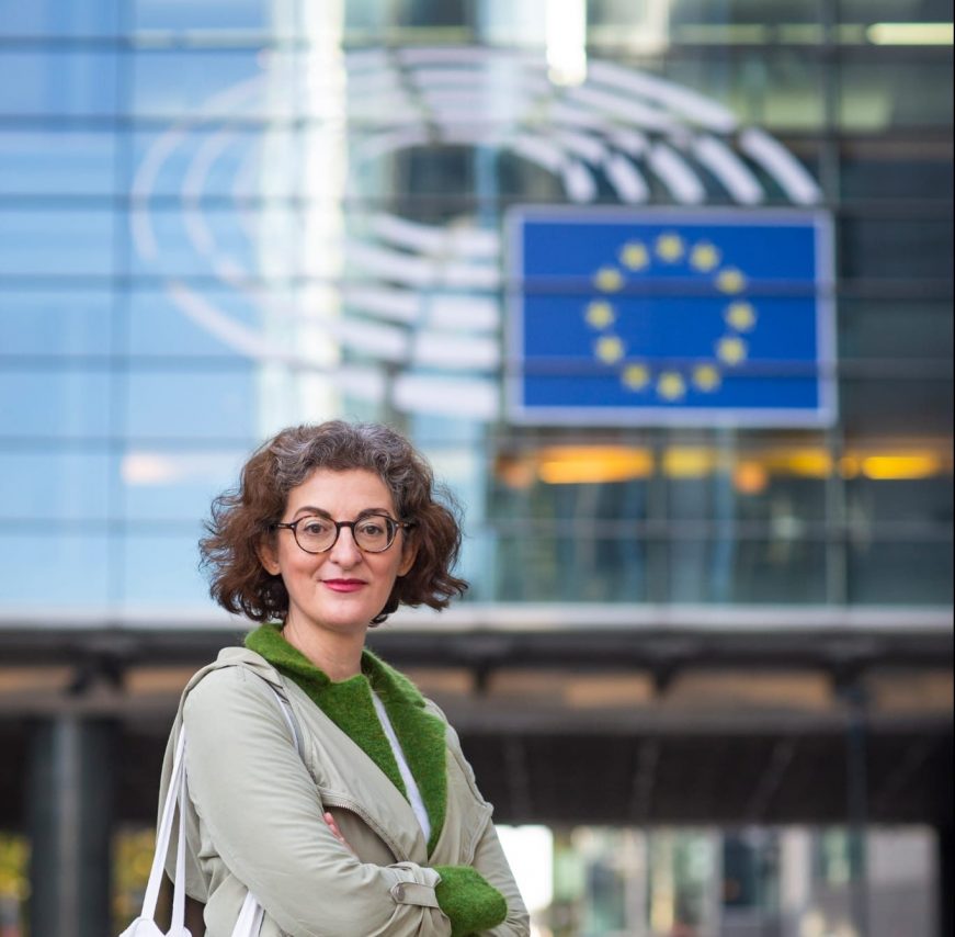FOTOGRAFÍA. BRUSELAS (BÉLGICA), 11.06.2021. La eurodiputada de (Cs), Maite Pagazaurtundua. Lasvocesdelpueblo (Ñ pueblo) (1)