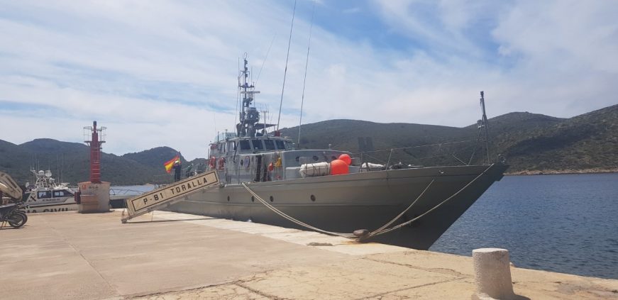 FOTOGRAFÍA. ESPAÑA, JUNIO DE 2021. El patrullero «Toralla» de la Armada Española Ñ Pueblo (1)
